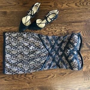 Windsor lace mini bodycon!